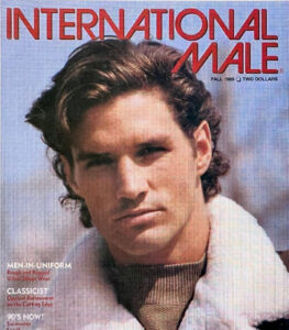International Male Fall 1986 cover — Brian Buzzini — photograph by Richard Armas