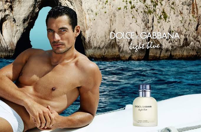 Dolce & Gabbana Light Blue Pour Homme featuring David Gandy global campaign