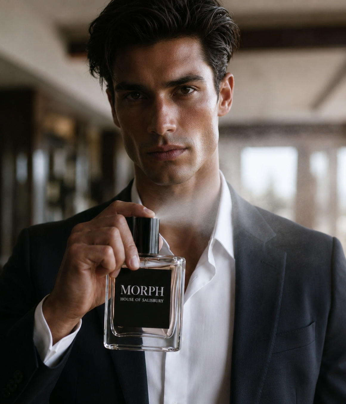 MORPH by House of Salisbury 2025 fragrance campaign — Alessandro Vieri