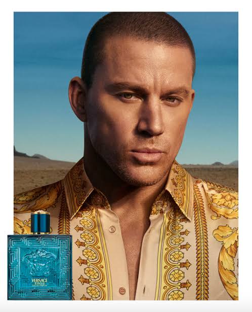 Versace Eros Energy featuring Channing Tatum 2024 global campaign
