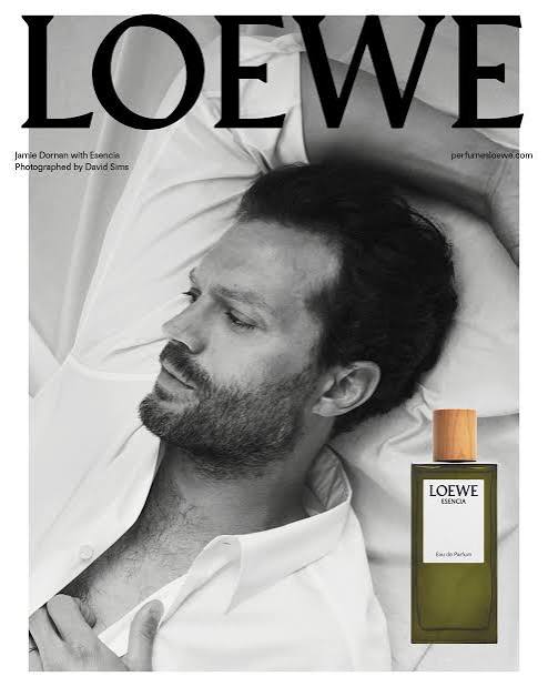 Loewe Esencia featuring Jamie Dornan global campaign