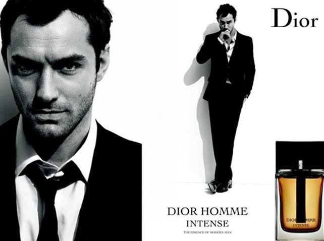 Dior Homme Intense featuring Jude Law 2009 global campaign
