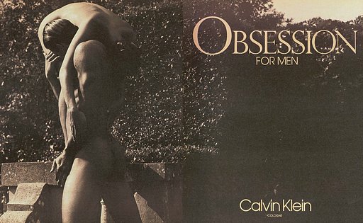 Calvin Klein Obsession for Men 1989 campaign — Ric Arango — photograph by Bruce Weber