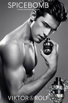 Viktor & Rolf Spicebomb featuring Sean O'Pry 2011 global campaign